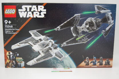 LEGO Star Wars 75348 Mandalorianischer Fang Fighter vs. TIE Interceptor