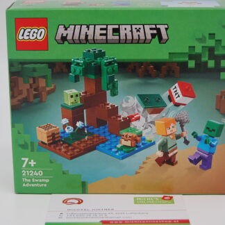 LEGO® Minecraft 21240 Das Sumpfabenteuer