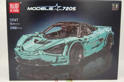 Mould King 13167 McLaren 720 Sportwagen statische Version