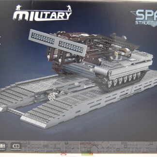 Mould King 20002 Ultimate Abrams Mit Brückenschicht AVLB-Fernbedienungs-Baustein-Spielzeug-Set