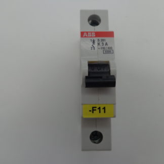 ABB S201 K 3 A Leitungsschutzschalter