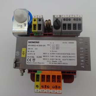 Siemens 4AV9822-4CB00-0A Transformator