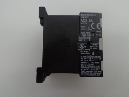 Benedikt & Jäger K1-09D10 Schütz 220-230V 50Hz / 240V 60Hz – Bild 2