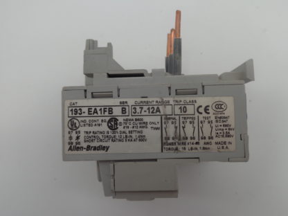Allen Bradley 193-EA1FB B 3,7-12A Überlastrelais – Bild 2