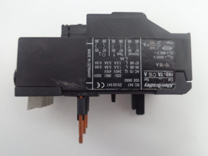 Allen Bradley 193-TA C16 A 10-16A Überlastrelais – Bild 3