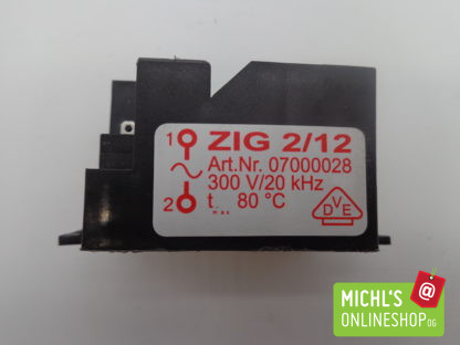 ZIG 2/12 Zündtrafo 07000028 300V/20 kHz