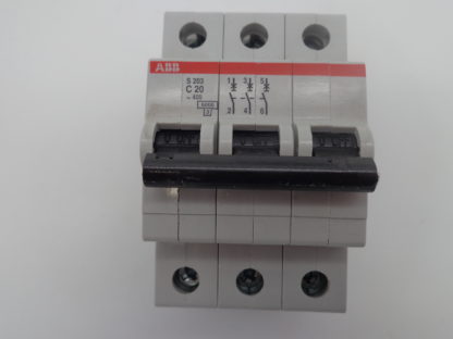 ABB S203 C20 3pol. Sicherungsautomat