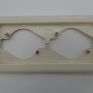 Berker 21476 Modul MB 2fach Rahmen cremeweiß