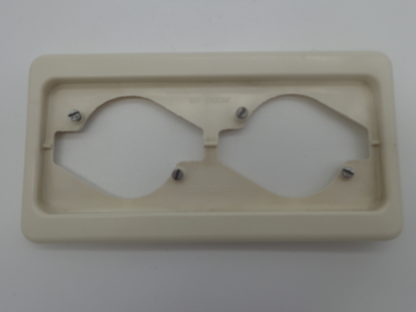 Berker 21476 Modul MB 2fach Rahmen cremeweiß
