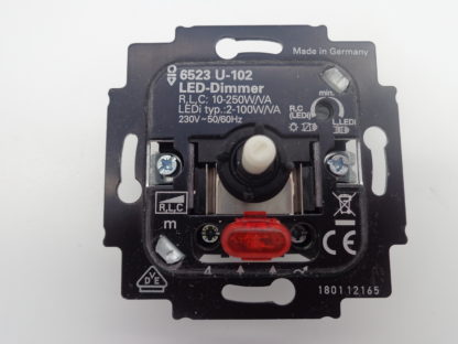 Busch und Jäger 6523 U-102 LED Dimmer mit Glimmlampe