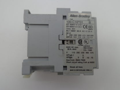 AB Allen Bradley 100-C16*01  B  C16 Schütz 230V 50/60Hz – Bild 3
