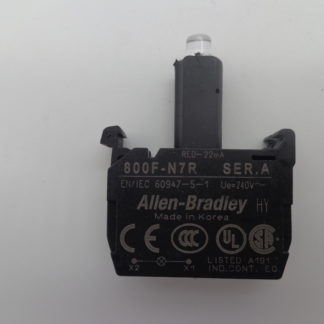 Allen Bradley 800F-N7R red Ser.A 240V