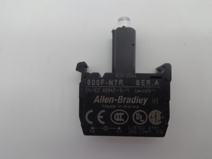 Allen Bradley 800F-N7R red Ser.A 240V