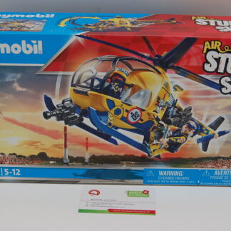 PLAYMOBIL 70833 Air Stuntshow Filmcrew-Helikopter, Konstruktionsspielzeug