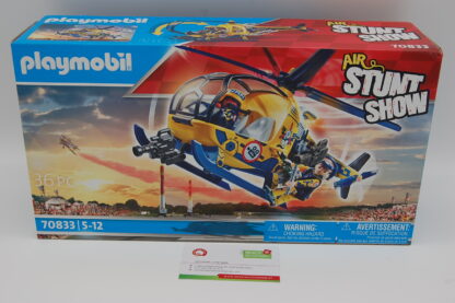 PLAYMOBIL 70833 Air Stuntshow Filmcrew-Helikopter, Konstruktionsspielzeug