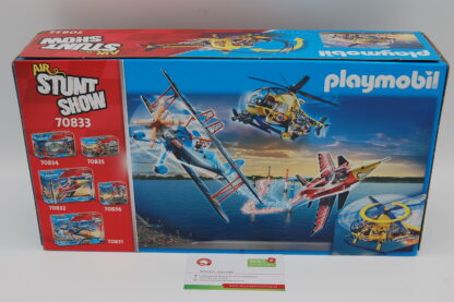 PLAYMOBIL 70833 Air Stuntshow Filmcrew-Helikopter, Konstruktionsspielzeug – Bild 2