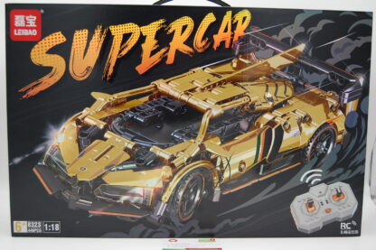 LEIBAO Super Car 8323, Teile 415 Stück Dynamische Version