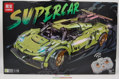 LEIBAO Super Car 8322, Teile 415 Stück  Dynamische Version