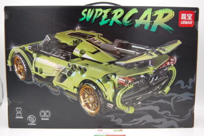 LEIBAO Super Car 8322, Teile 415 Stück  Dynamische Version – Bild 2