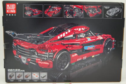 Mould King 13121 Technik Auto für Koenigsegg-One:1, 1:10 Groß Auto Modellbausatz, 3021 Teile MOC Klemmbausteine, statische Version – Bild 2