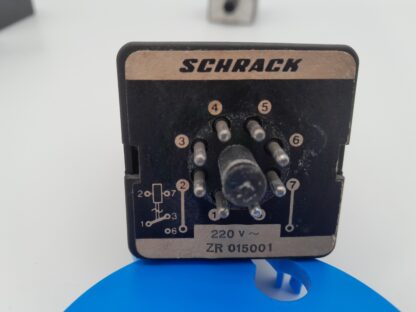 Schrack ZR015001 220V Zeitrelais 20-120 lmp/min – Bild 3