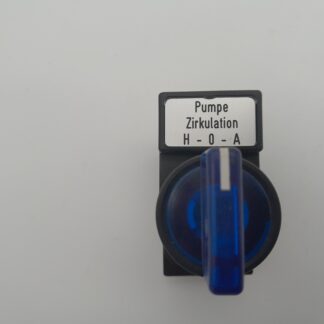 AB Allen Bradley Wahlschalter, blau, rastend 1-0-2