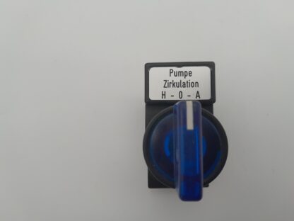 AB Allen Bradley Wahlschalter, blau, rastend 1-0-2