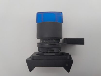 AB Allen Bradley Wahlschalter, blau, rastend 1-0-2 – Bild 2