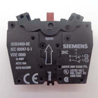 Siemens 3SB3400-0E Kontaktblock