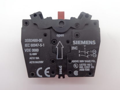 Siemens 3SB3400-0E Kontaktblock
