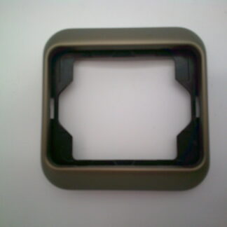 Busch und Jäger 1721 bronze 1fach Rahmen alpha nea Metall 0531-4-2502