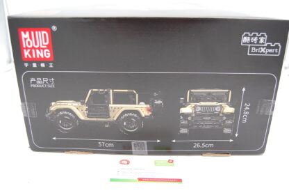 Mould King 13184 - Ferngesteuerter Wrangler in 1:6 (3621 Technic-Klemmbausteine und 6 Motoren) – Bild 4
