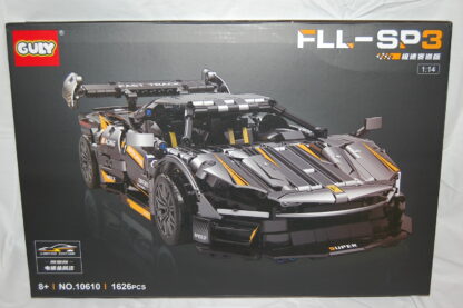 Guly 10610 FLL-SP3 Sports Car 1.626 Teile Technik Sportwagen Rennwagen (statische Version)