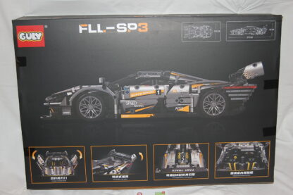 Guly 10610 FLL-SP3 Sports Car 1.626 Teile Technik Sportwagen Rennwagen (statische Version) – Bild 2