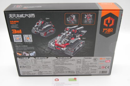 iM.Master 8030  Mechanischer Masterblock 3 in 1 Modus Ninja R/C und APP-Steuerung DIY STEM Brick Fernbedienung Fahrzeuge (8030) – Bild 3