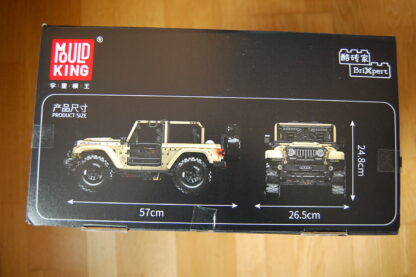 Mould King 13184 - Ferngesteuerter Wrangler in 1:6 (3621 Technic-Klemmbausteine und 6 Motoren) – Bild 10