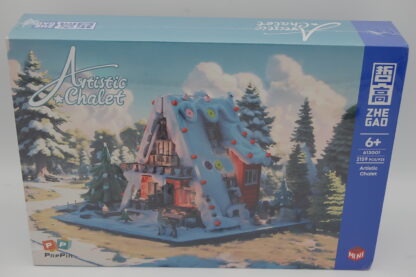 ZHEGAO 613001 Artistic Chalet with 2159 Pieces