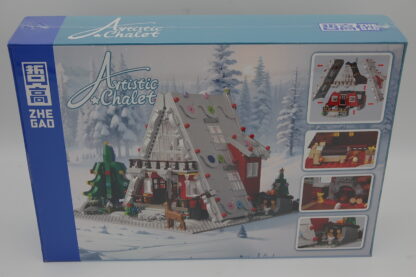 ZHEGAO 613001 Artistic Chalet with 2159 Pieces – Bild 2