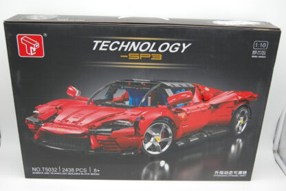 Taigaole TGL T5032 Italienisches Daytona SP3 Supercar Building Blocks Spielzeug-Set Statische Version