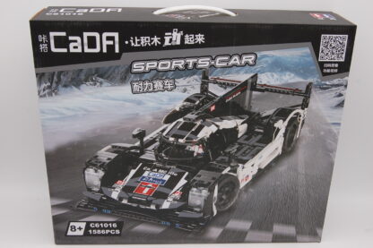 CADA C61016W Tourenwagen 1586 Teile mit Motor und Fernbedienung