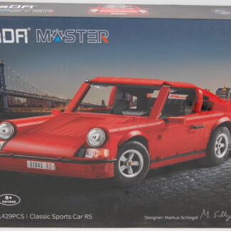 CaDA C61045W Retro Classic Sportwagen Motor und Fernbedienung Edition Bausteine Spielzeugset
