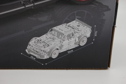 MOULD KING 13108 - MUSTANG  - ohne Motor und Fernbedienung - 2943 KLEMMBAUSTEINE – Bild 3