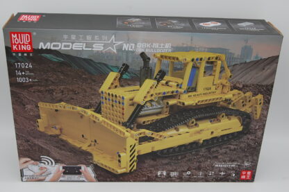 MOULD KING 17024 D8K Bulldozer Fernbedienung Bausteine-Spielzeug-Set