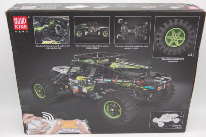 MOULD KING 18002 Offroad Green Hound Buggy Fernbedienung Bausteine Spielzeugset – Bild 2