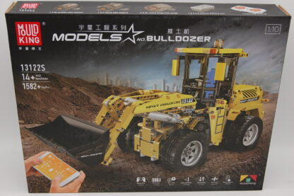 MOULD KING 13122S  L350F Radlader Bulldozer Bausteine Spielzeugset Fernsteuerung