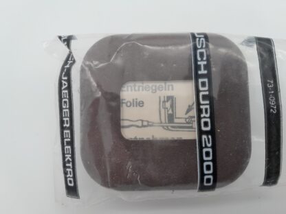 Busch und Jäger Duro 2000 LX 2761 200-204 braun Wippe mit Sichtfenster, beleuchtbar