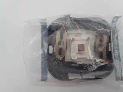 Busch und Jäger Duro 2000 LX 2761 200-204 braun Wippe mit Sichtfenster, beleuchtbar – Bild 2