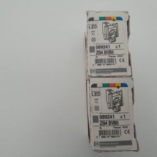 Telemecanique/Schneider Electric 2 Stück ZB4 BVB5 089241 LED 24V