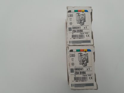 Telemecanique/Schneider Electric 2 Stück ZB4 BVB5 089241 LED 24V