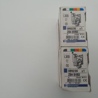 Telemecanique/Schneider Electric 2 Stück ZB4 BVB3 089239 LED 24V
